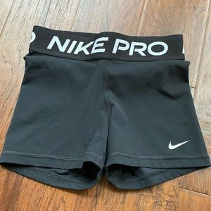 XS Black Nike Pros